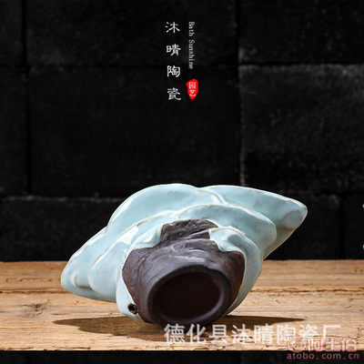 【沐晴陶瓷廠家直銷哥窯花盆陶瓷汝窯花盆多肉植物室內(nèi)綠植花卉陶瓷盆栽批發(fā)】德化縣沐晴陶瓷廠 - 產(chǎn)品庫